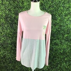 Lilly Pulitzer long sleeve palm beach color block